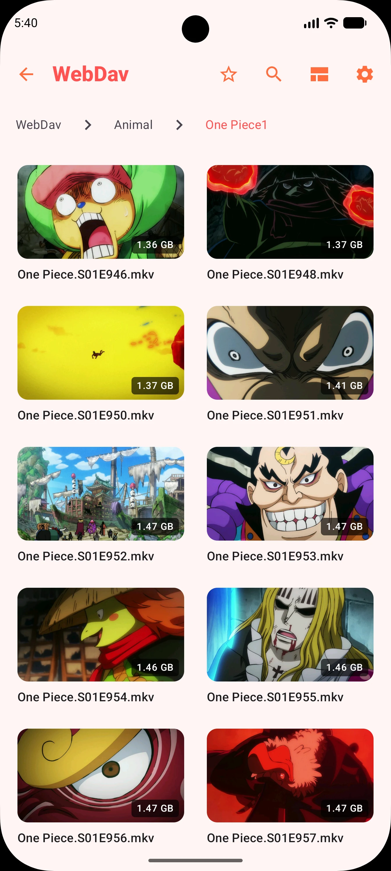 NeoPlayer – NAS WebDAV Player screenshot